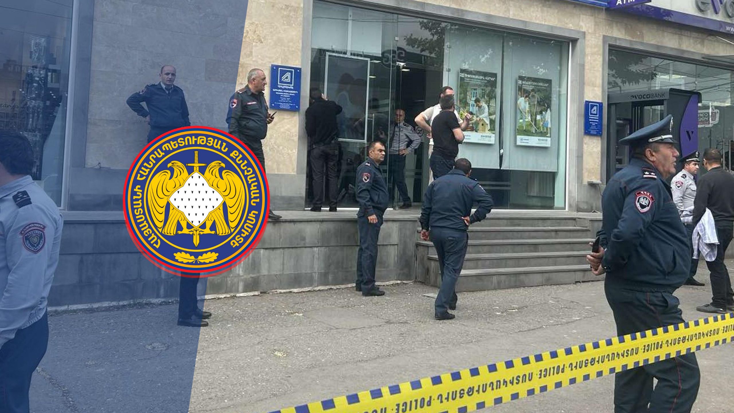 Բանկի մասնաճյուղում ահաբեկչություն կատարելու համար մեղադրվող 49-ամյա տղամարդը կալանավորվել է. ՔԿ