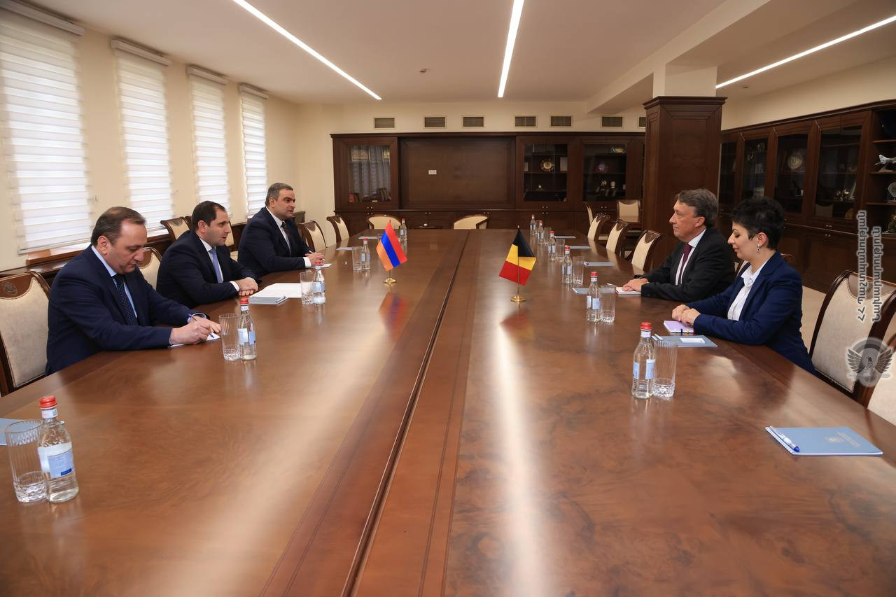 Սուրեն Պապիկյանն ընդունել է Բելգիայի դեսպանին
