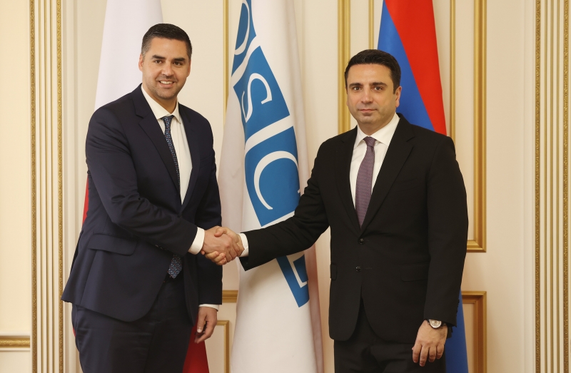 Ալեն Սիմոնյանն ընդունել է ԵԱՀԿ գործող նախագահ, Մալթայի արտաքին գործերի, եվրոպական հարցերի և առևտրի նախարար Իեն Բորջին