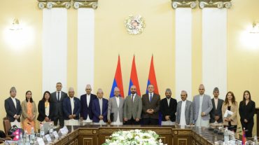Նեպալի Դաշնային Ժողովրդավարական Հանրապետության պատվիրակությունն այցելել է խորհրդարան