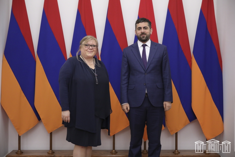 Սարգիս Խանդանյանն ընդունել է ՀՀ-ում Սլովենիայի նորանշանակ դեսպանին