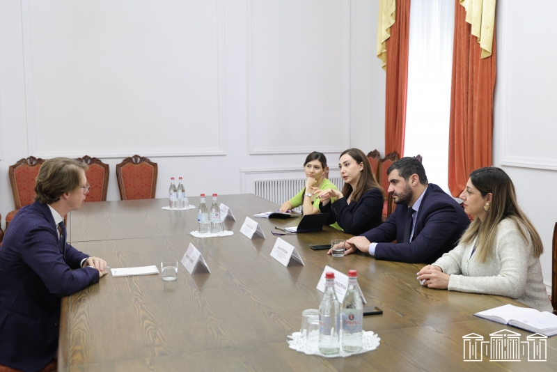 Խորհրդարանում հյուրընկալվել է Միջազգային իրավական համագործակցության կենտրոնի ծրագրի ղեկավարը