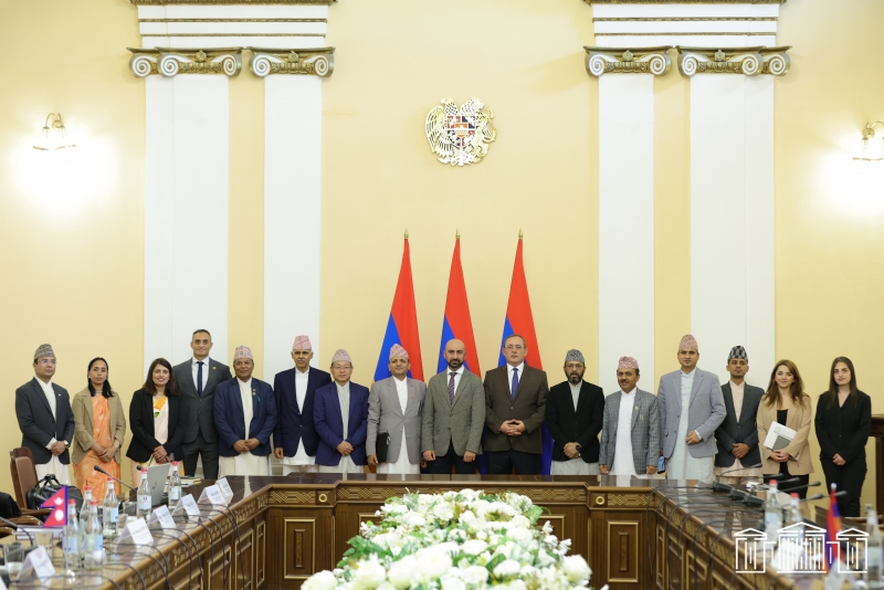 Նեպալի Դաշնային Ժողովրդավարական Հանրապետության պատվիրակությունն այցելել է խորհրդարան