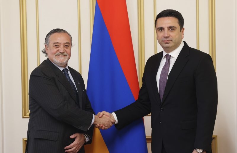 Հայաստանն անում է ամեն բան տարածաշրջանում խաղաղության հաստատման համար․ Ալեն Սիմոնյանը՝ Արգենտինայի դեսպանին