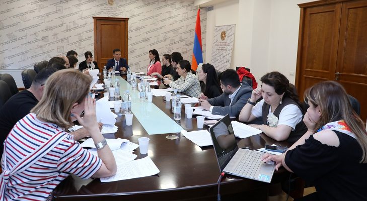 Տեղի է ունեցել «Երիտասարդության մասին» օրենքի նախագիծը մշակող աշխատանքային խմբի ամփոփիչ նիստը