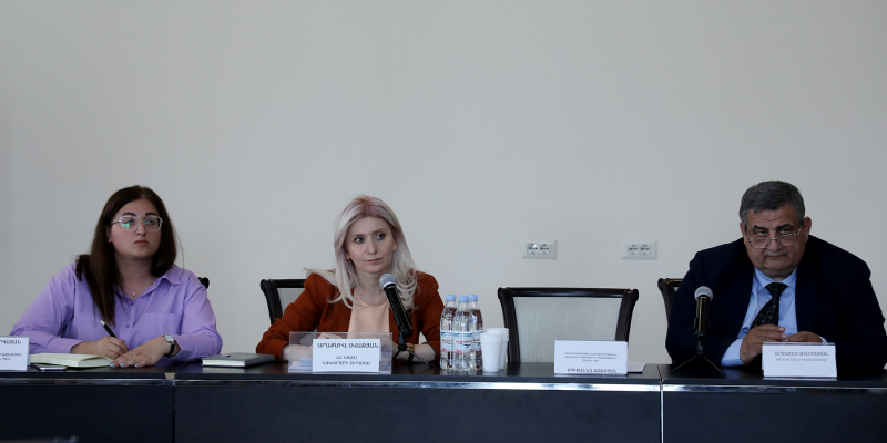 ԿԳՄՍ նախարարի տեղակալը հանդիպել է ատեստավորման ենթակա ուսուցչին վերապատրաստել ցանկացող կազմակերպությունների ներկայացուցիչների հետ