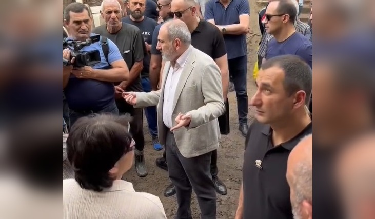 Նիկոլ Փաշինյանը տեսանյութ է հրապարակել աղետի գոտի կատարած այցից