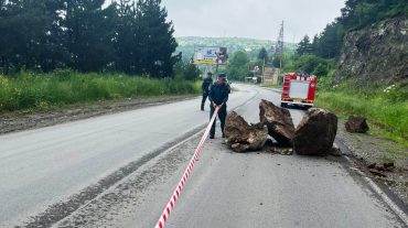 Քարաթափում Վանաձոր-Դիլիջան ավտոճանապարհին