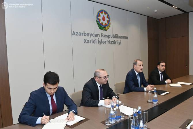 Բայրամովն ու Բոնոն քննարկել են Երևանի և Բաքվի միջև խաղաղության գործընթացը