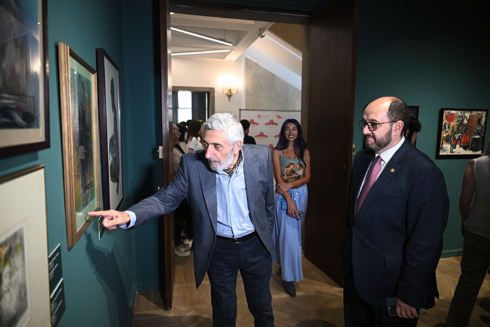 Արայիկ Հարությունյանը ներկա է գտնվել «Նվիրատուներ և նվիրատվություններ. Վալմարի ինքնատիպ հավաքածուից» ցուցադրության բացմանը