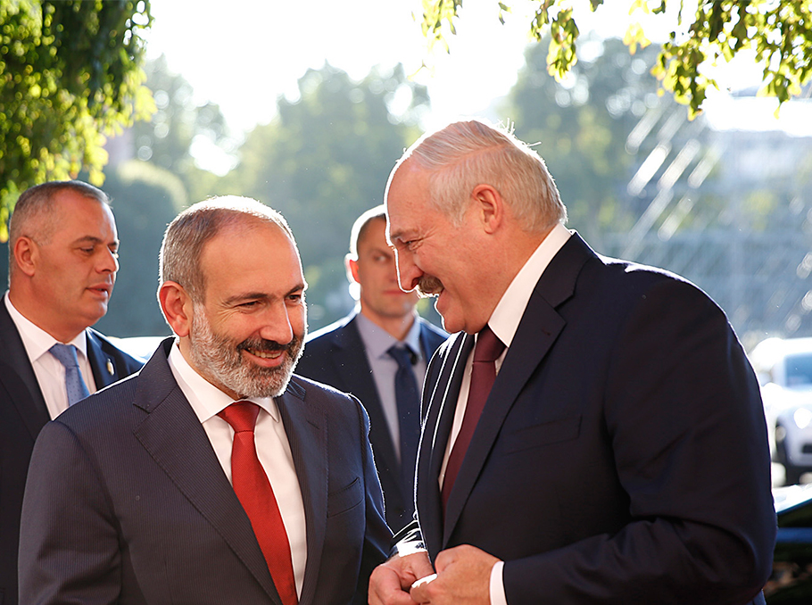 Ալեքսանդր Լուկաշենկոն ծննդյան օրվա առթիվ շնորհավորել է Նիկոլ Փաշինյանին