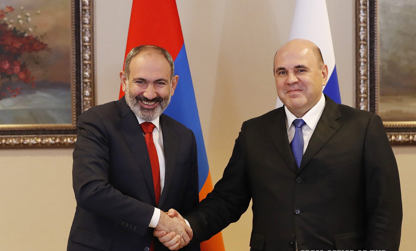 Տեղի է ունեցել Նիկոլ Փաշինյանի և Միխայիլ Միշուստինի հեռախոսազրույցը