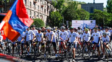 Երևանում անցկացվեց հեծանվաշքերթ և հեծանվասպորտի սիրողական մրցաշար