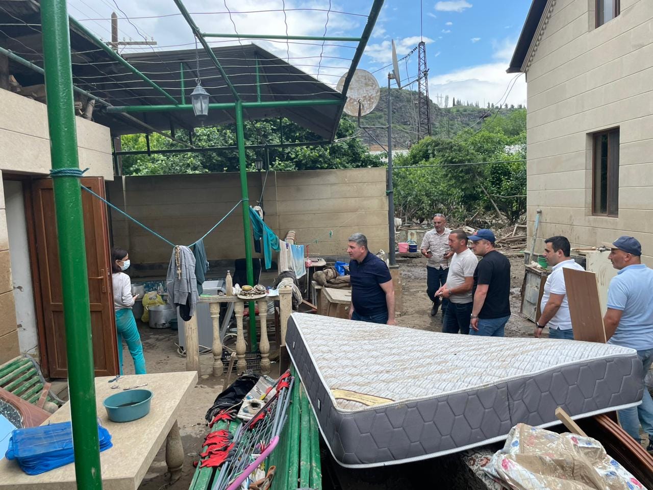 Գնել Սանոսյանն այցելել է Քարկոփ բնակավայր
