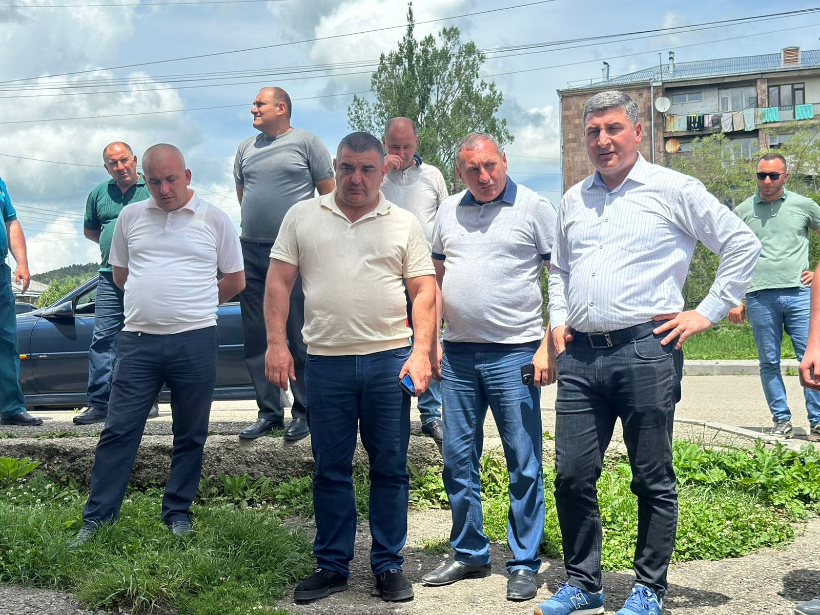 Գնել Սանոսյանն այցելել է Տաշիր համայնք՝ դիտարկելու աղետի հետևանքները