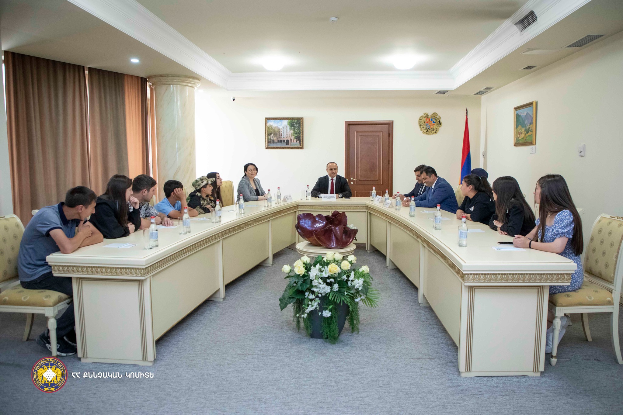 Գավառի մանկատան մի խումբ բնակիչ-երեխաներ հյուրընկալվել են Քննչական կոմիտեում