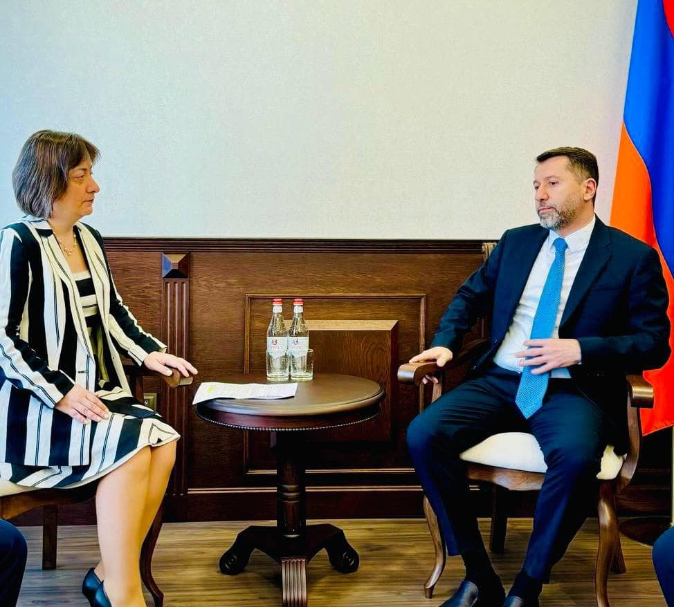 ԲԴԽ նախագահն ընդունել է Հայաստանում ՄԱԿ-ի զարգացման ծրագրի մշտական ներկայացուցչին