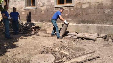 Աղետի գոտու մաքրման հիմնական աշխատանքներն ավարտվել են