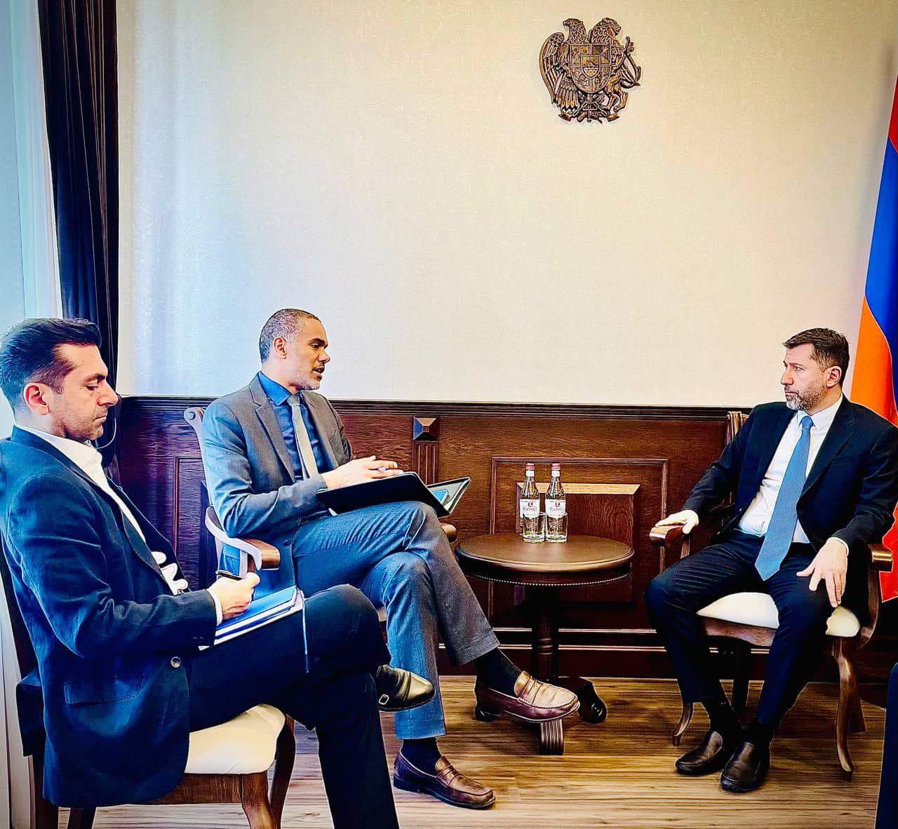 ԲԴԽ նախագահն ընդունել է Հայաստանում Եվրոպայի խորհրդի գրասենյակի ղեկավարին