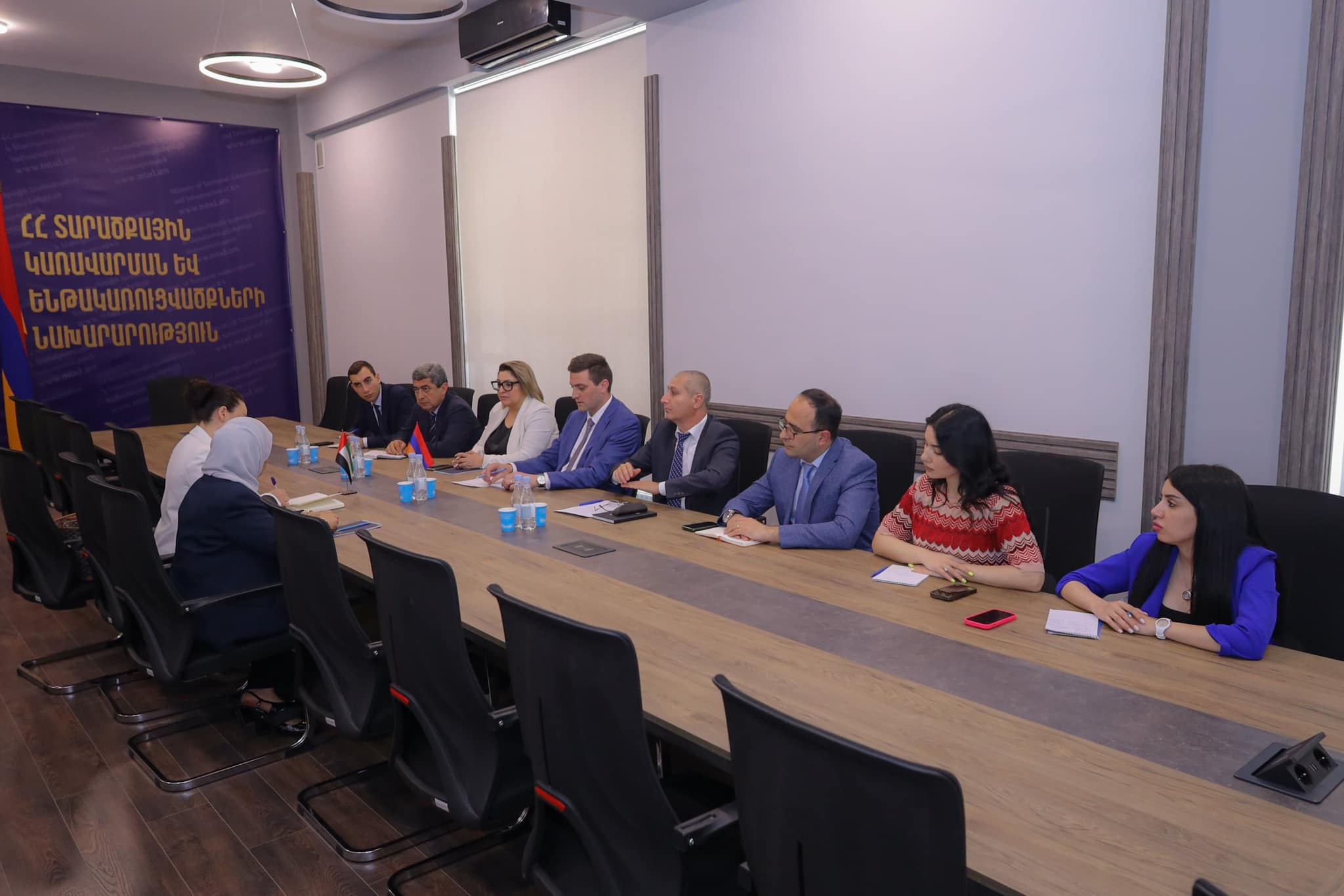 ԱՄԷ դեսպանի հետ քննարկվել են տրանսպորտի ոլորտում համագործակցության վերաբերյալ հարցեր