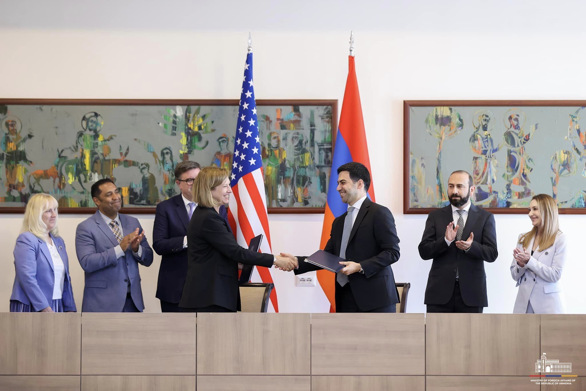 Տեղի ունեցավ «ՀՀ կառավարության և ԱՄՆ կառավարության միջև իրենց մաքսային մարմինների փոխադարձ օգնության վերաբերյալ» համաձայնագրի ստորագրման արարողություն