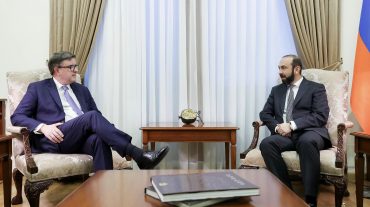 ՀՀ ԱԳՆ-ում կայացել է Արարատ Միրզոյանի և Ջեյմս Օ՛Բրայենի առանձնազրույցը