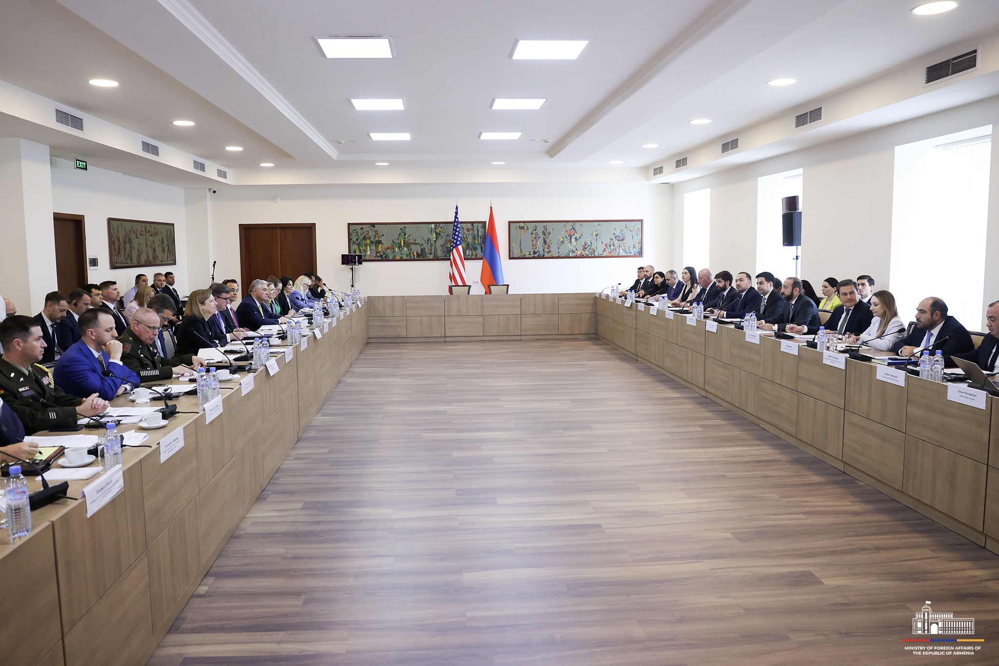 ՀՀ-ԱՄՆ ռազմավարական երկխոսության ամփոփիչ նիստում ընդգծվել է ոստիկանության ոլորտի ձեռքբերումներն ու համակարգին աջակցության կարևորությունը