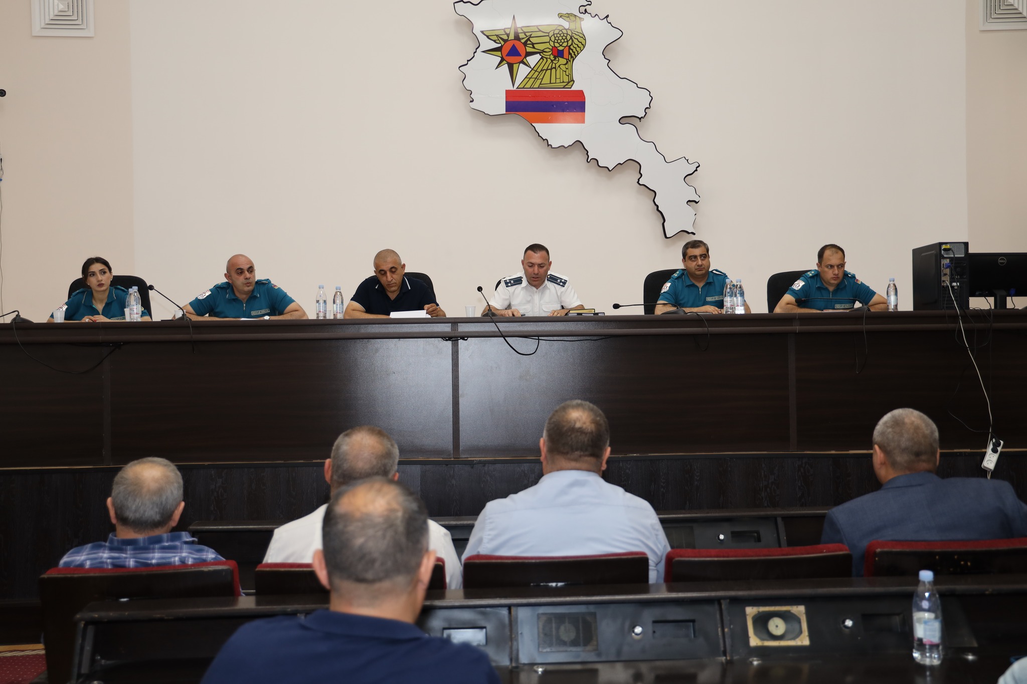 Փրկարար ծառայությունում քննարկվել են քաղաքացիական պաշտպանությանն առնչվող հարցեր