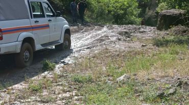 Սելավային հոսք Հ-43 ավտոճանապարհի 11-րդ կմ-ին