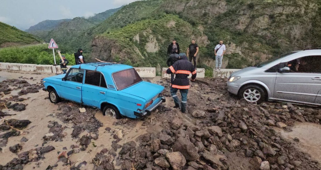 Սելավային հոսք Ալավերդի-Վանաձոր ավտոճանապարհին