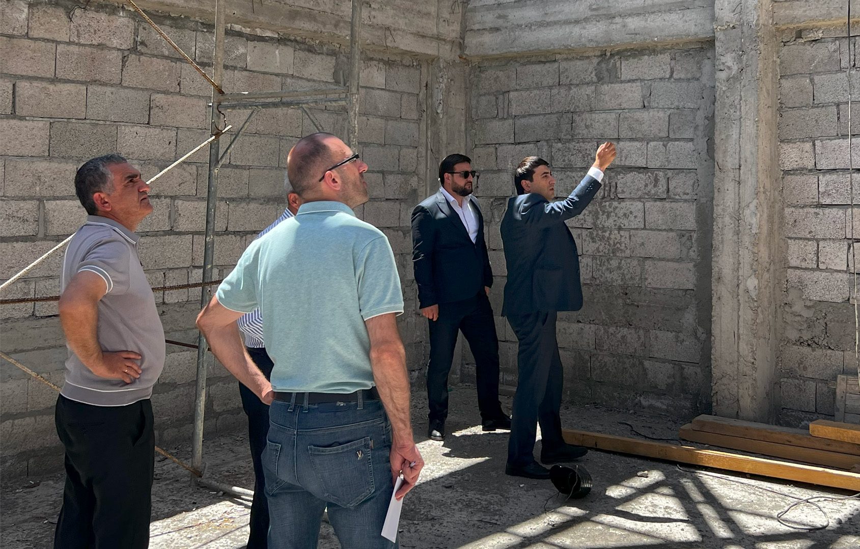 ՔՏՀԱ տեսչական մարմնի ղեկավար կազմը Վայոց ձորի մարզում ծանոթացել է դպրոցների ու մանկապարտեզի շենքերի կառուցման ընթացիկ աշխատանքներին