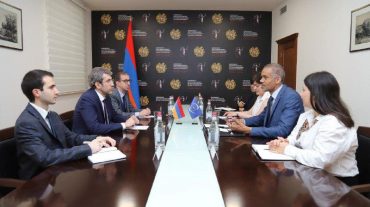 Արդարադատության նախարարն ընդունել է Եվրոպայի խորհրդի գրասենյակի ղեկավարին