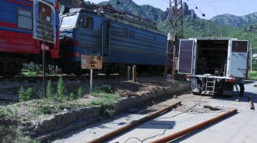 Աղետի գոտում երկաթուղու աշխատանքը վերականգնվել է