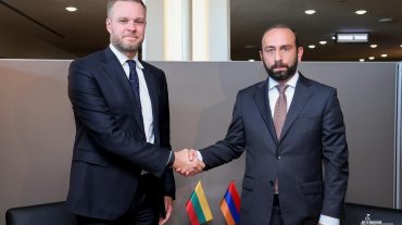 Արարատ Միրզոյանն աշխատանքային այցով հունիսի 20-ին կմեկնի Վիլնյուս