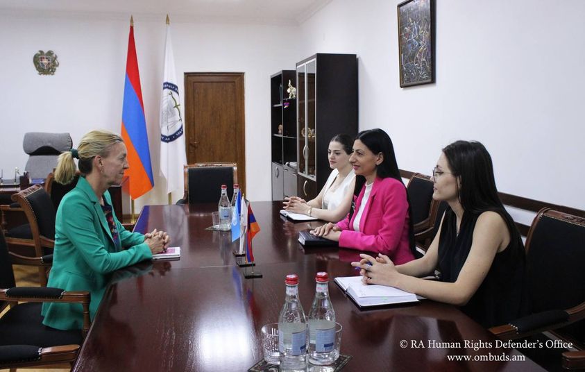 Անահիտ Մանասյանն ընդունել է Հայաստանում ՄԱԿ-ի մշտական համակարգողին