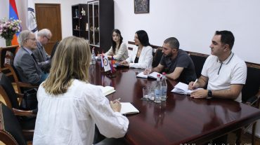 Անահիտ Մանասյանն ընդունել է Հայաստանում Նիդերլանդների դեսպանատան գործերի ժամանակավոր հավատարմատարին