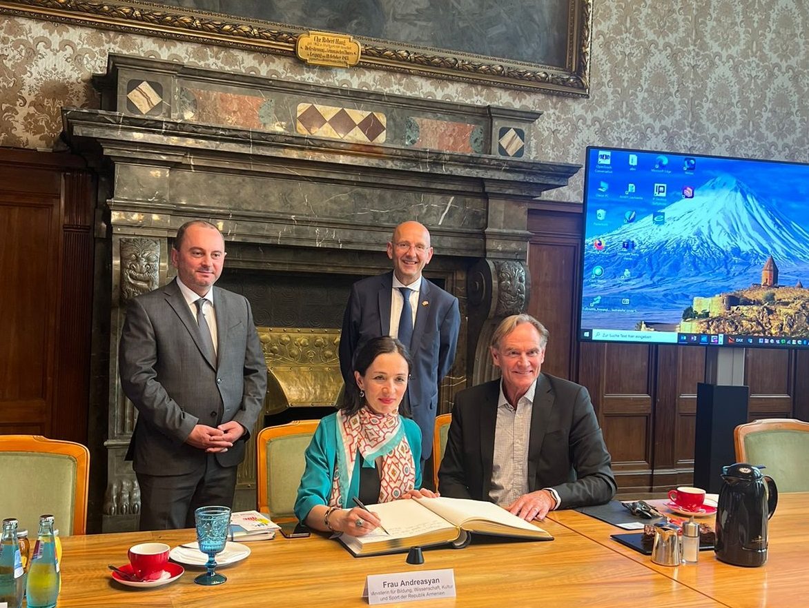 Քննարկվել է Լայպցիգի գրքի ցուցահանդես-տոնավաճառին Հայաստանի հնարավոր մասնակցության հարցը