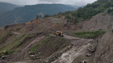Հորդառատ անձրևների հետևանքով փլուզվել է Խոտ-Որոտան այլընտրանքային ճանապարհի մի հատվածը
