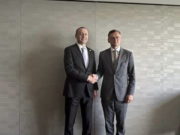 Արմեն Գրիգորյանը Դմիտրո Կուլեբայի հետ քննարկել է Հայաստան-Ուկրաինա երկկողմ հարաբերությունների զարգացման հեռանկարները