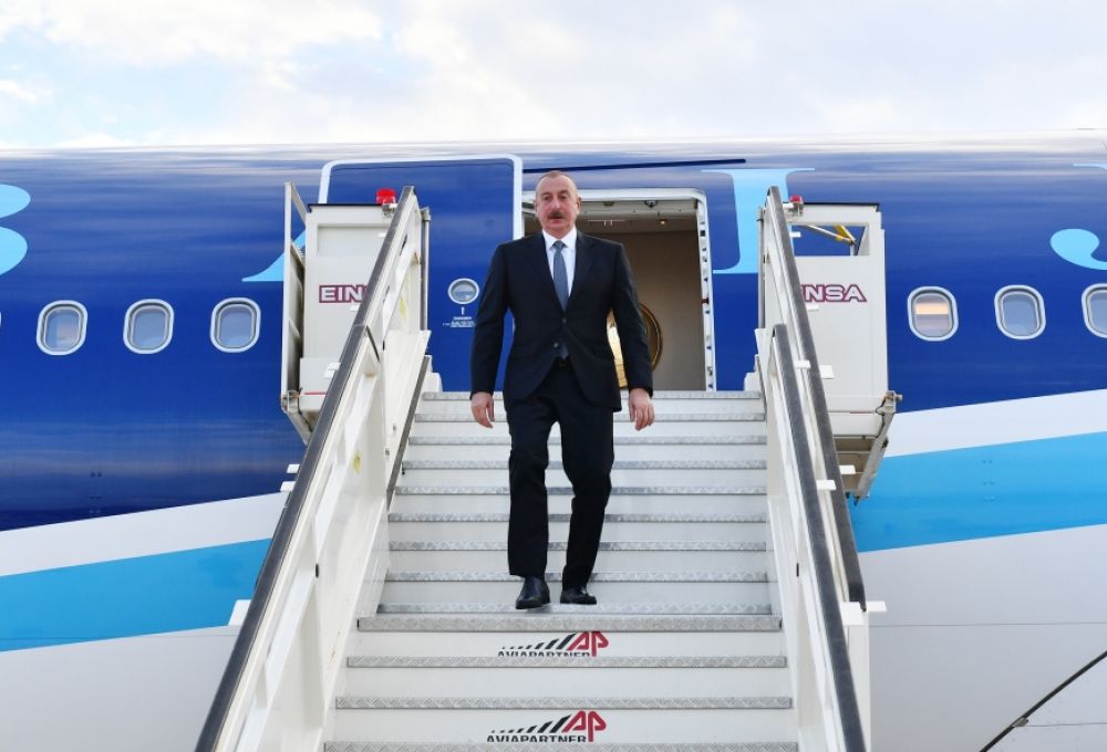 Ալիևն աշխատանքային այցով ժամանել է Անկարա