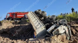 Երևան-Գյումրի ավտոճանապարհին բեռնատարը կողաշրջվել է․ վարորդը տեղում մահացել է