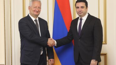 Ալեն Սիմոնյանը և Գերմանիայի դեսպանհըհ քննարկել են Հայաստան-Ադրբեջան հարաբերությունների կարգավորման ընթացքը