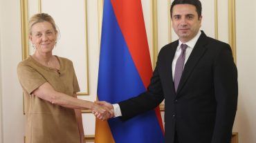 Ալեն Սիմոնյանն ընդունել է Հայաստանում ՄԱԿ-ի նորանշանակ մշտական համակարգող Ֆղանսուազ Ժակոբին