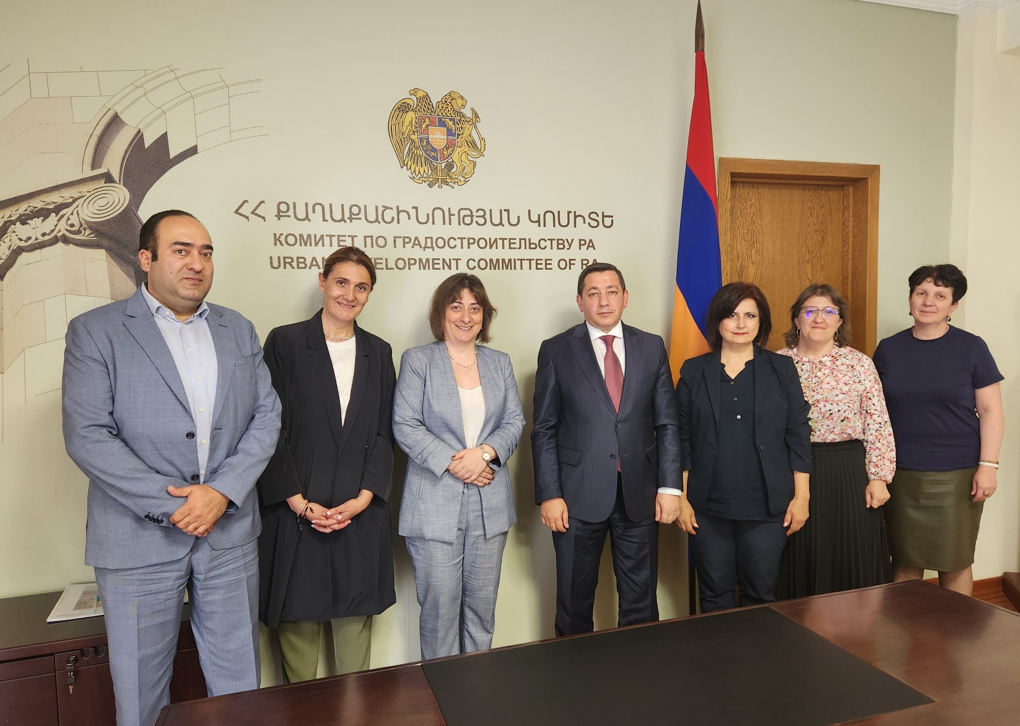 Քաղաքաշինության կոմիտեի նախագահը ընդունել է Հայաստանում Միավորված ազգերի կազմակերպության զարգացման ծրագրի պատվիրակությանը