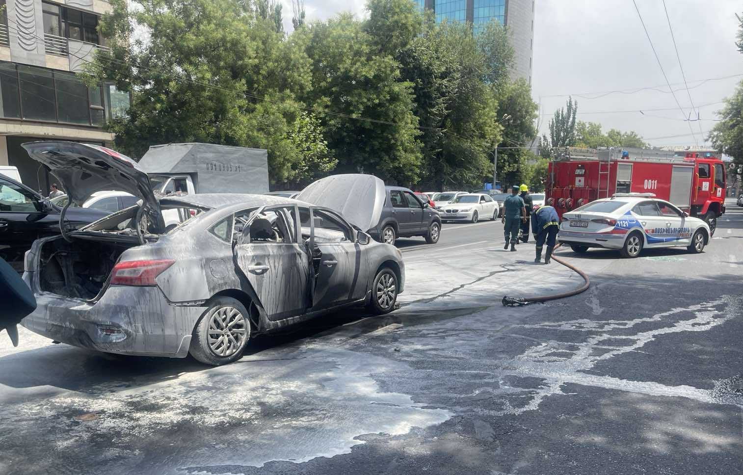 Երևանի Գրիգոր Լուսավորչի փողոցում ավտոմեքենա է պայթել