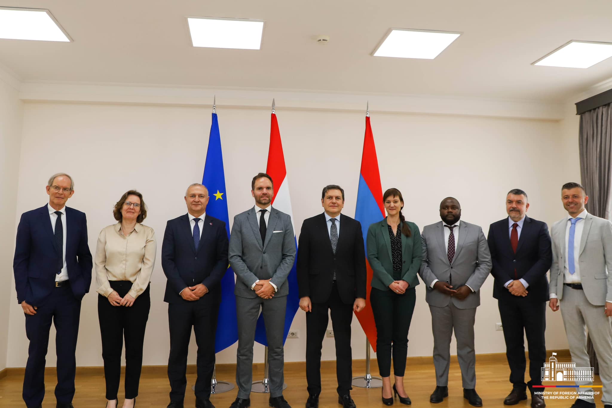 Պարույր Հովհաննիսյանն ընդունել է Նիդերլանդների Խորհրդարանի Ներկայացուցիչների պալատի արտաքին հարաբերությունների մշտական հանձնաժողովի պատվիրակությանը
