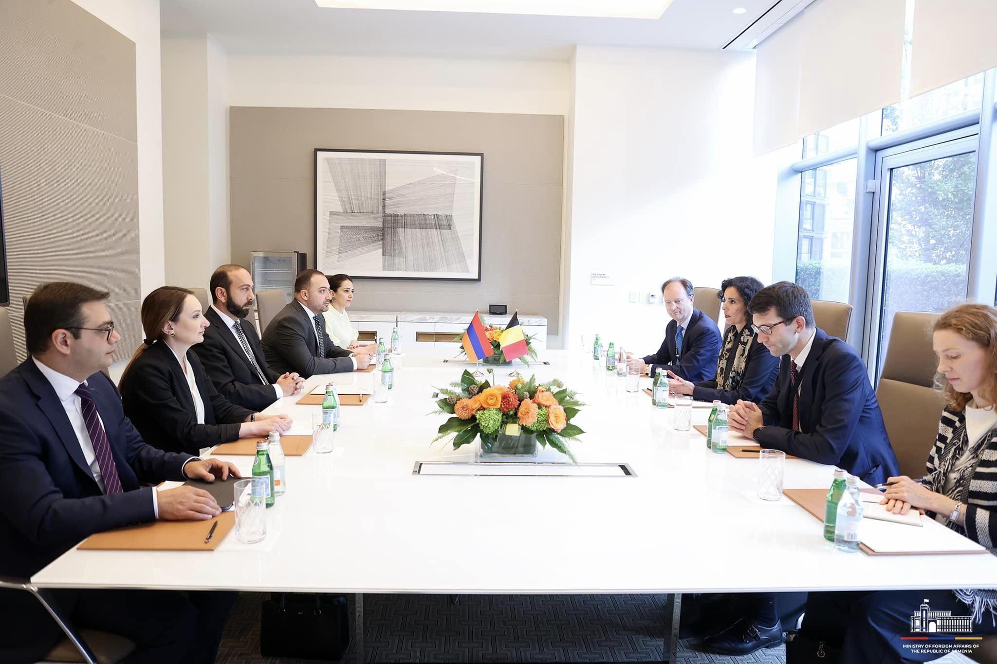 Հայաստանի և Բելգիայի ԱԳ նախարարները քննարկել են ՀՀ-ԵՄ գործընկերության օրակարգային մի շարք հարցեր