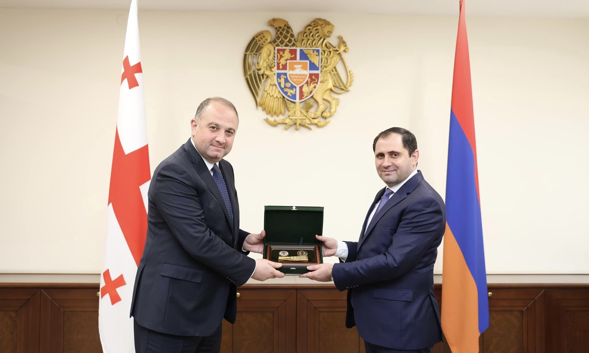 Քննարկվել են պաշտպանության բնագավառում Հայաստան-Վրաստան համագործակցությանը և տարածաշրջանային անվտանգությանն առնչվող հարցեր