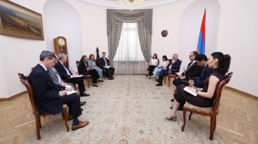 Փոխվարչապետերն ընդունել են ԱՄՆ Միջազգային զարգացման գործակալության Եվրոպայի և Եվրասիայի բյուրոյի ղեկավարին