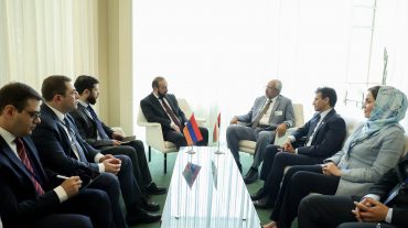 Արարատ Միրզոյանն Օմանի Էկոնոմիկայի նախարարին ներկայացրել է Հարավային Կովկասում անվտանգային իրավիճակը